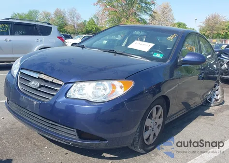 2008 Hyundai Elantra Gls/Se z USA, uszkodzony, nr VIN KMHDU46D68U432874